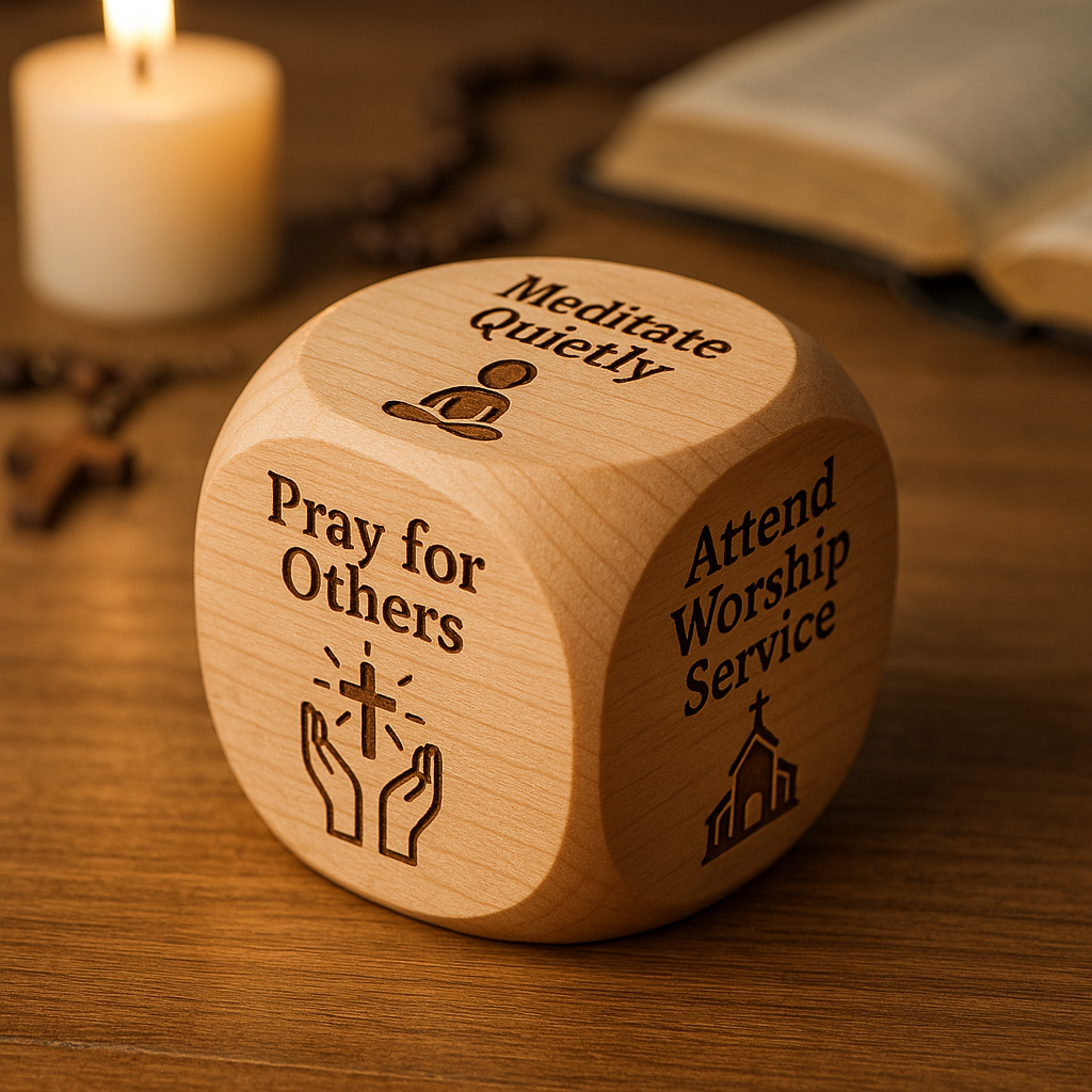 Engraved Decision-Making Dice Set