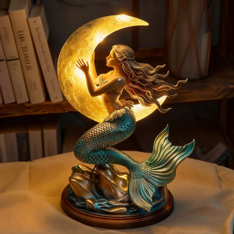 Moonlight Mermaid Night Light