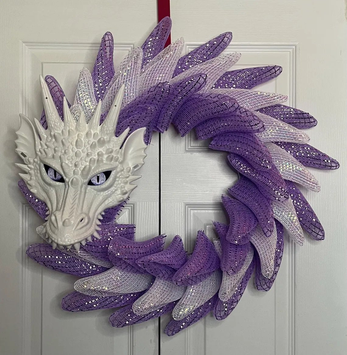 Purple Dragon Wreath