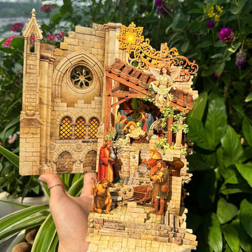 3D Nativity Scene Card-A Timeless Tribute to the Christmas Story
