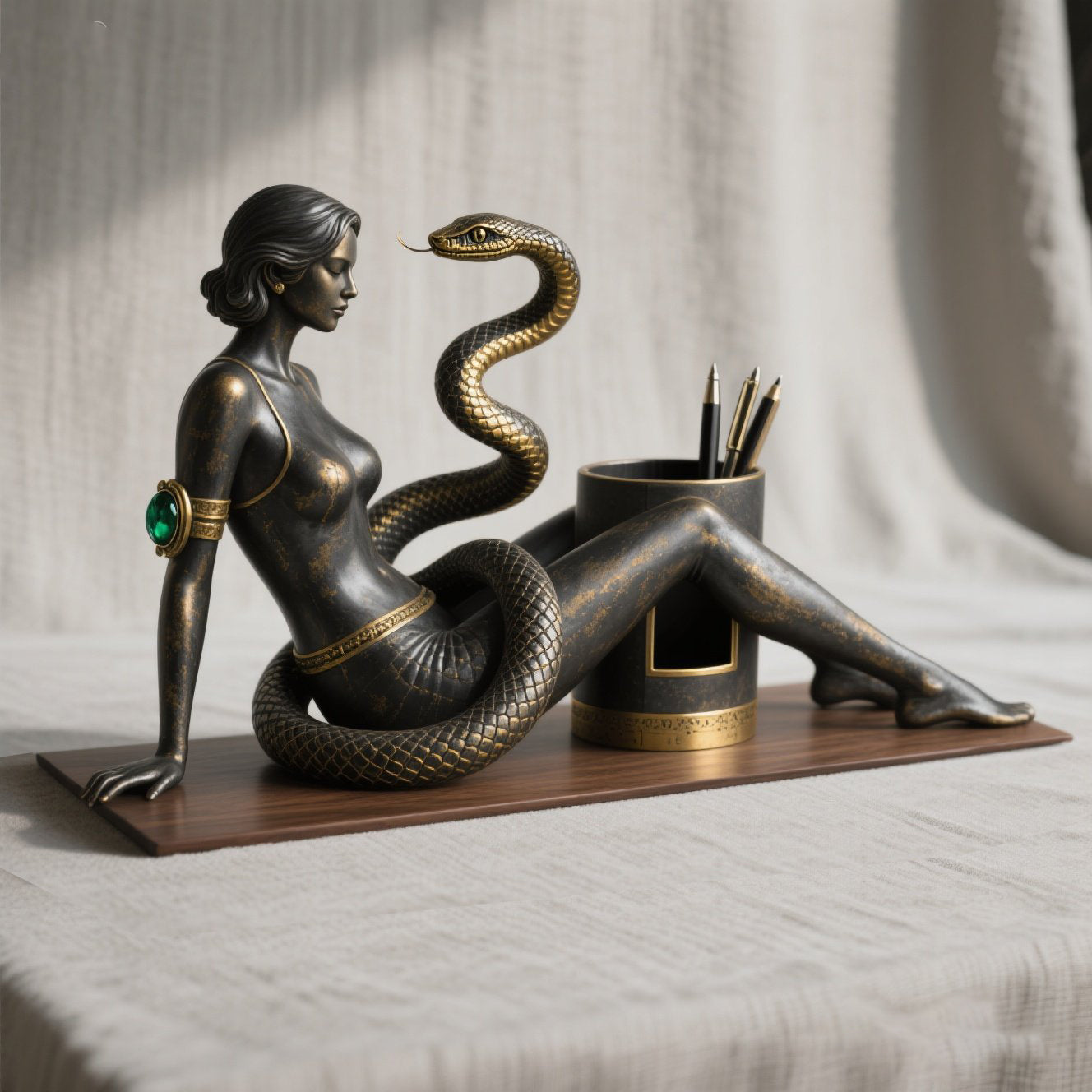 Beauty Snake Pen Holder