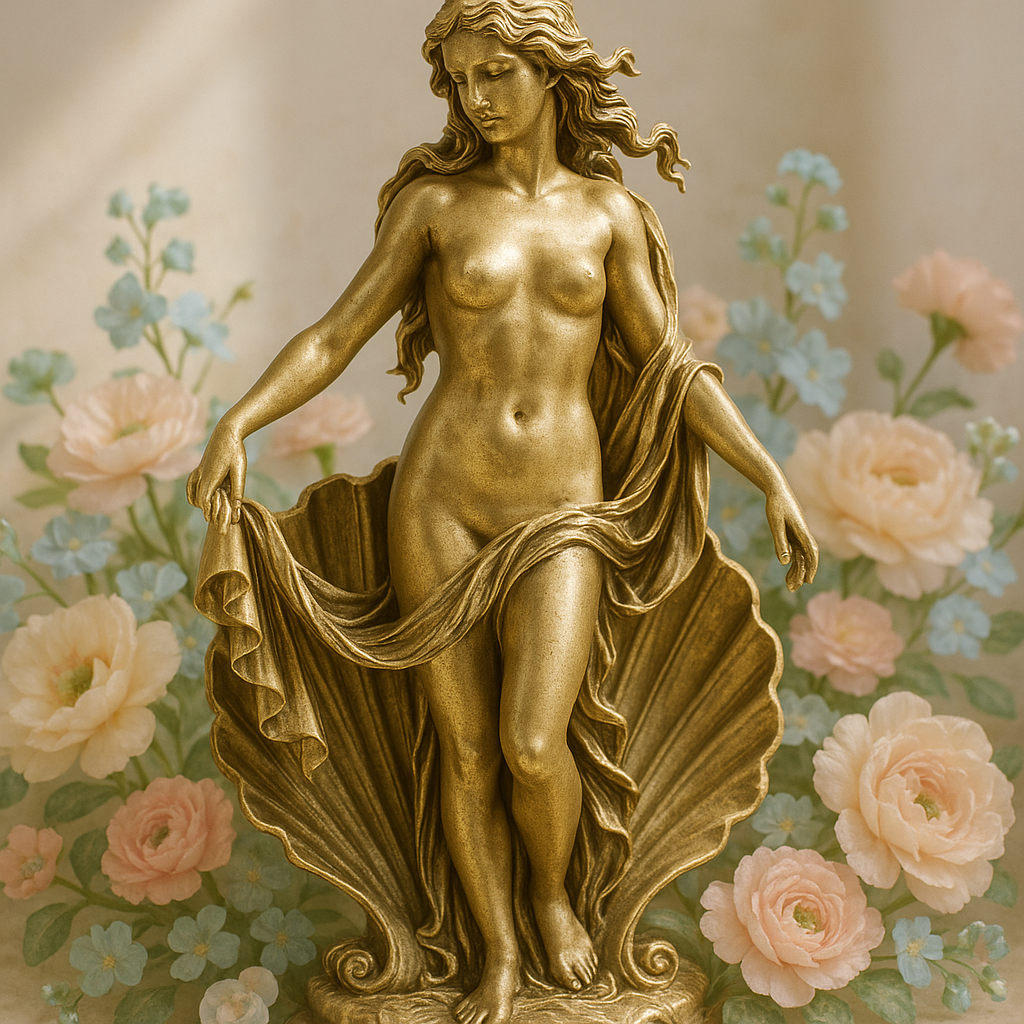 Moon Goddess Celestial Figurine