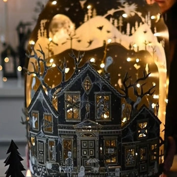 Halloween Magic Haunted House Lighting | Light Up Your Spooky Night