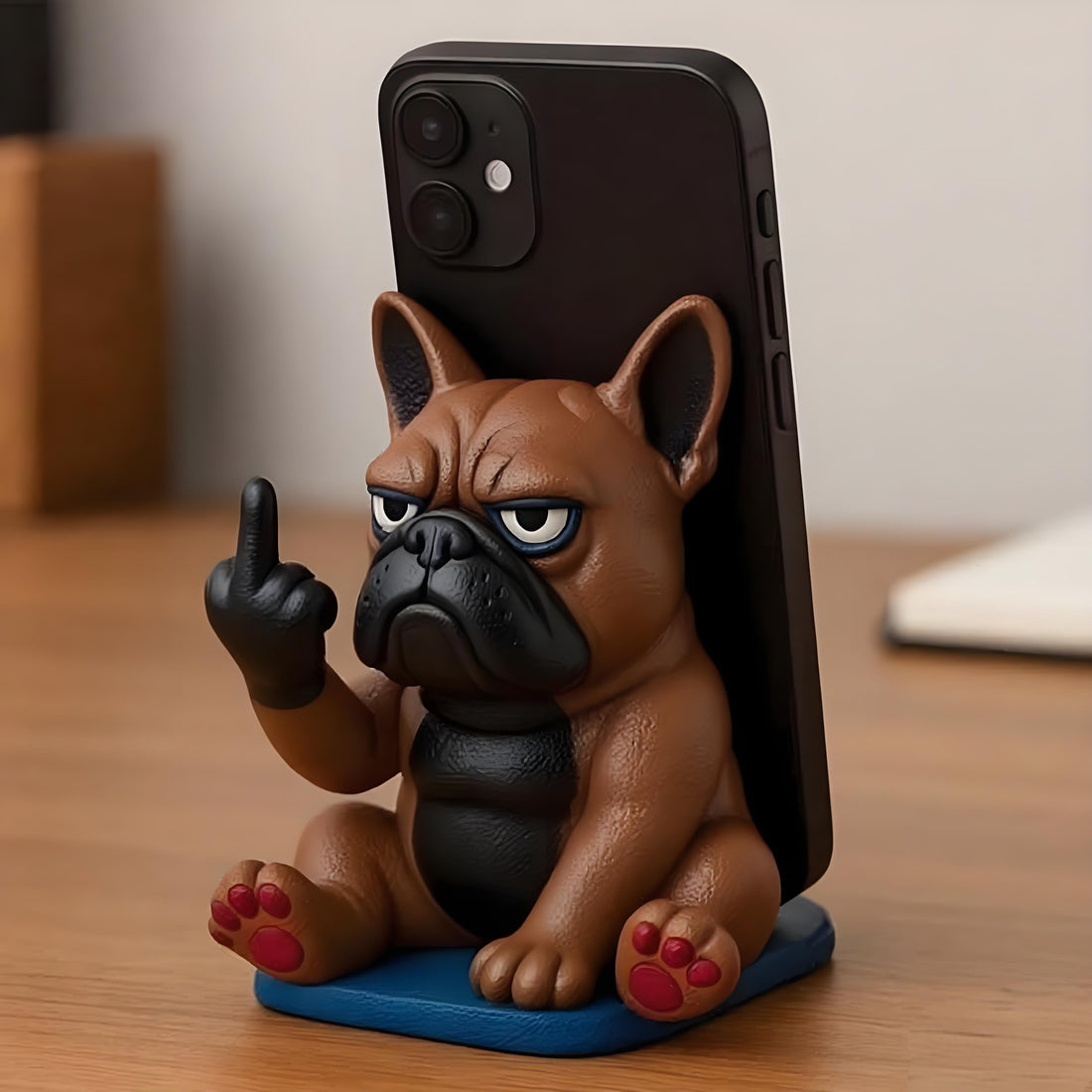 Funny Bulldog Phone Holder