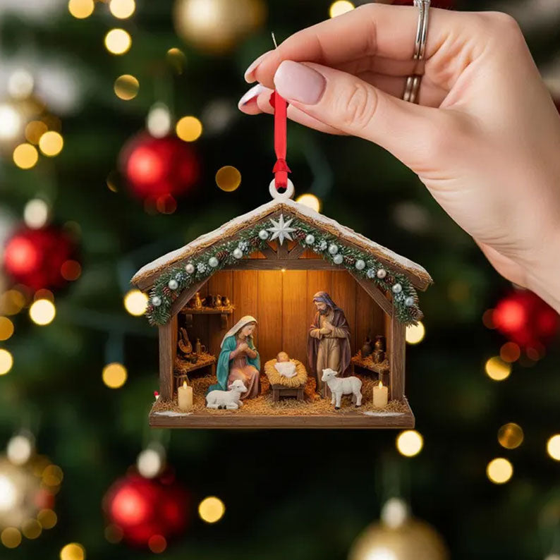 Nativity Scene Ornament