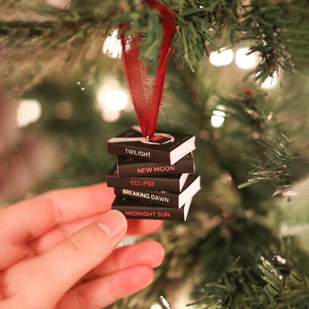 Twilight Mini Book Stack Ornament