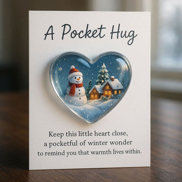 Snowman Pocket Hug with Card