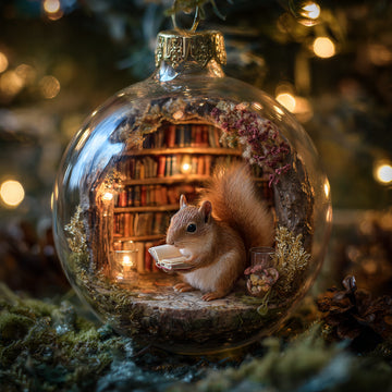 Woodland  Readers – Reading Companions Ornament