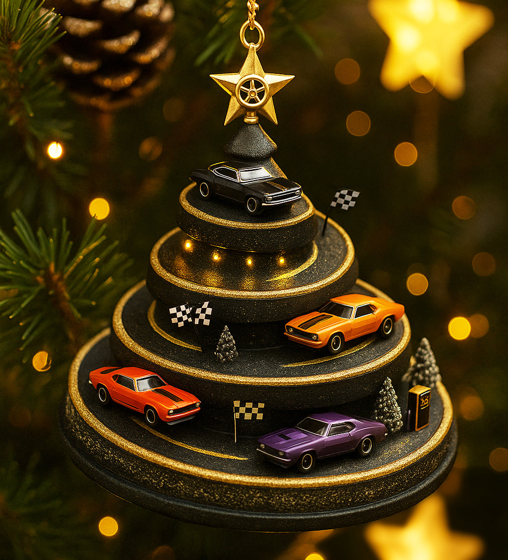 Muscle Car Christmas Tree Decoration