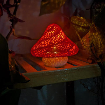 Mushroom Tea Light Holde