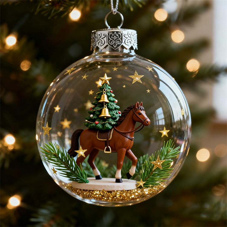 Horse Christmas Ornament Collection: Equestrian Magic for Your Tree