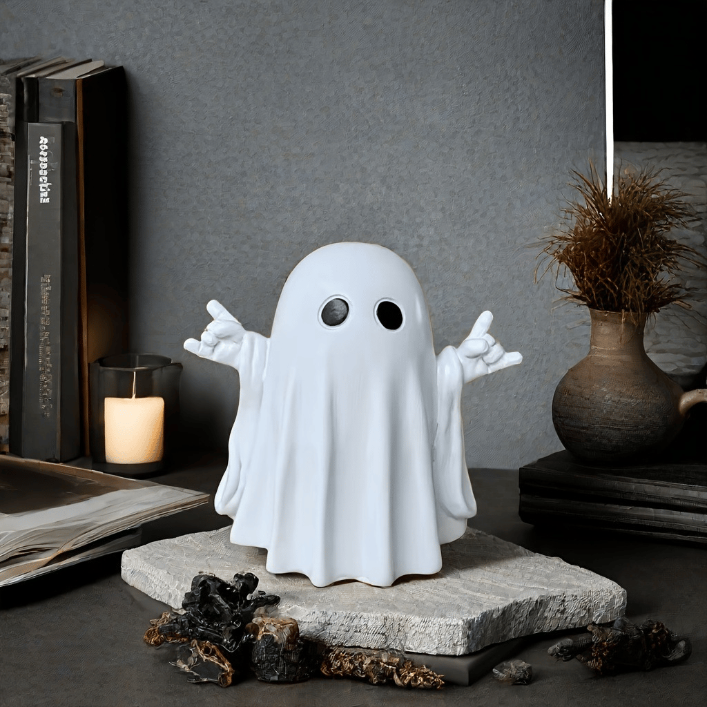 Purely Handmade Cute Ghost Statue