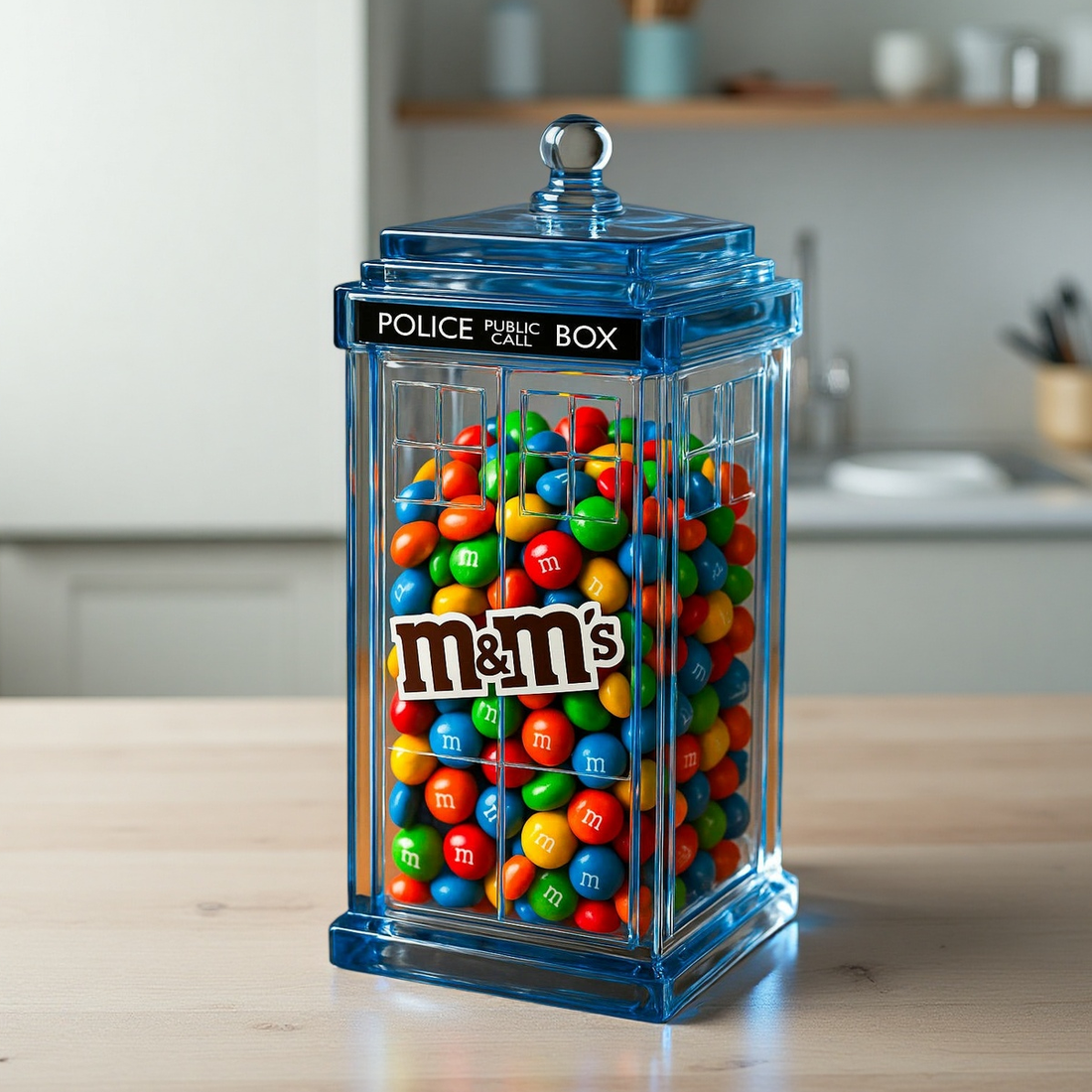 Doctor Who Police Box Candy Jar