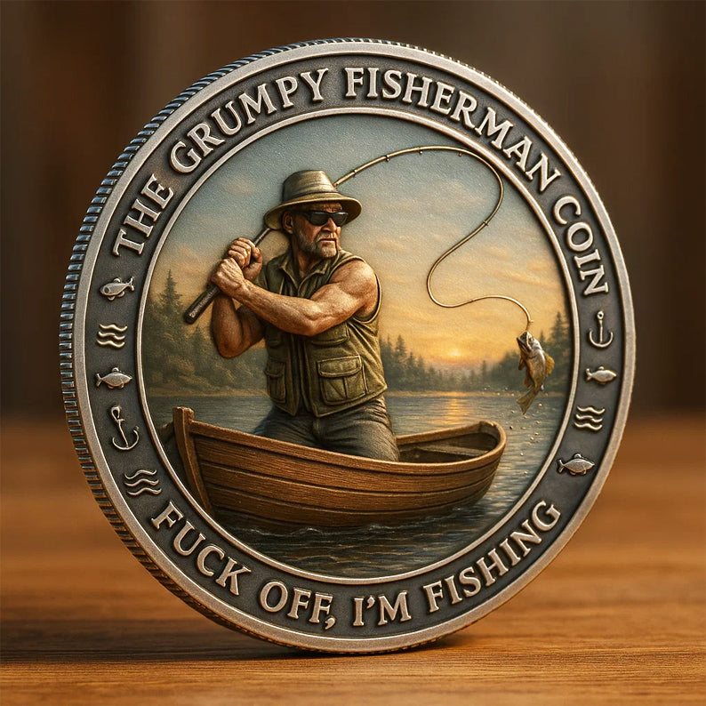 The Grumpy Fisherman Coin