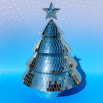 Disco Ball Christmas Tree