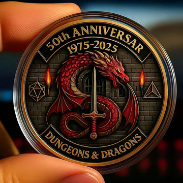Dungeons & Dragons 50th Anniversary Commemorative Coin