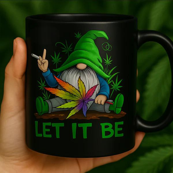 "Let It Be" Gnome Mug