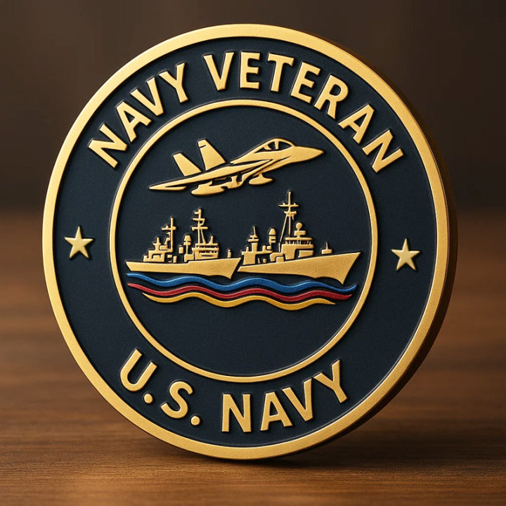 U.S. Navy Veteran Coin