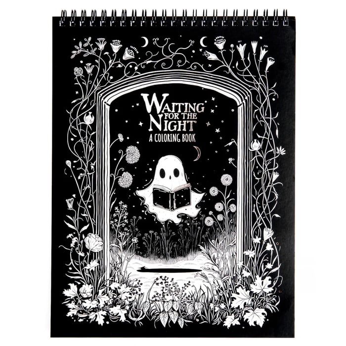 Waiting for the Night Coloring Book(Hardcover)