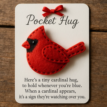 Cardinal Pocket Hug