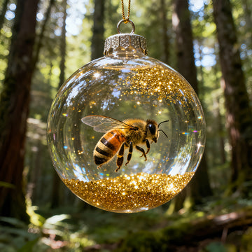 Insect Crystal Glass Decoration Set