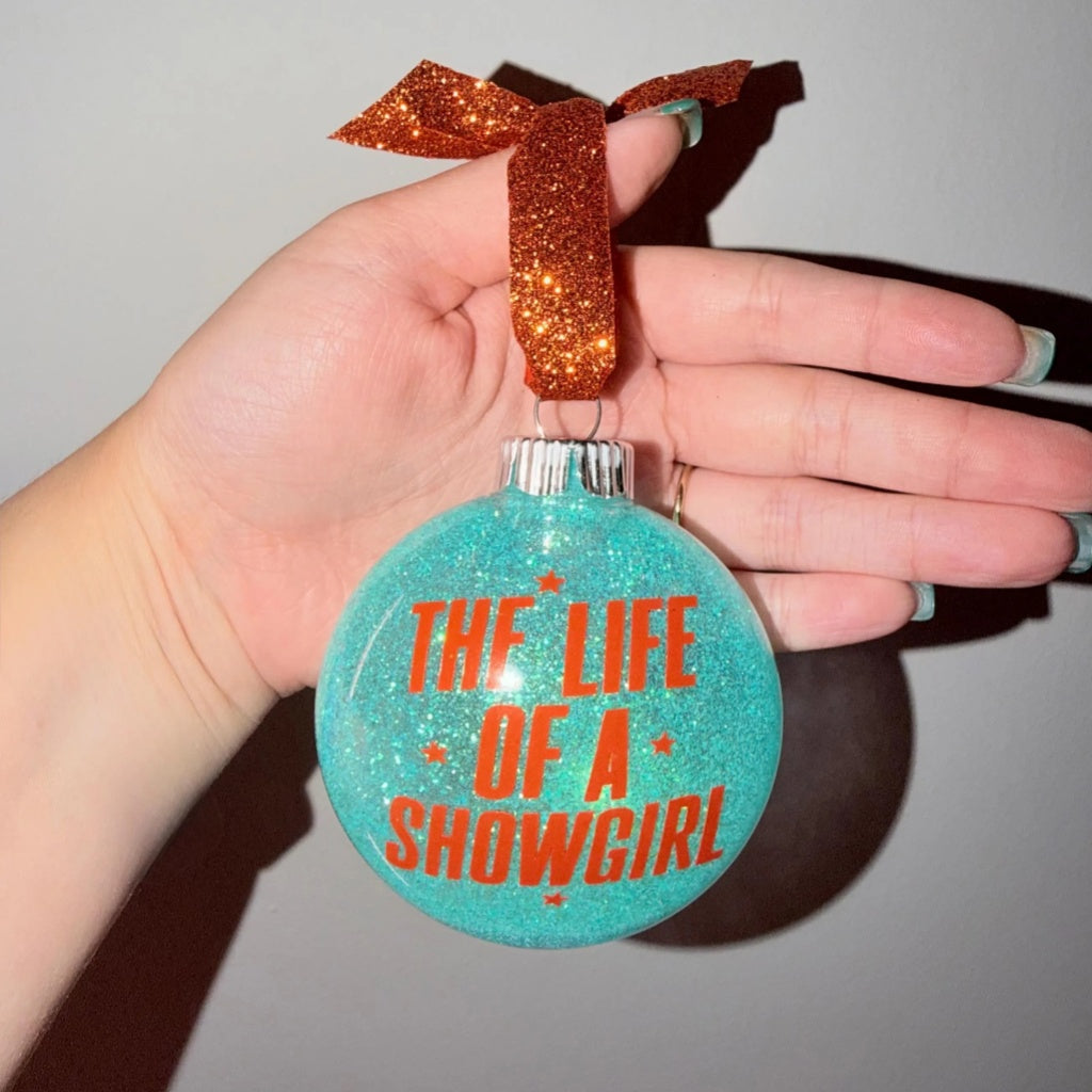 T-Swift The Life of a Show Woman custom disc Ornament!
