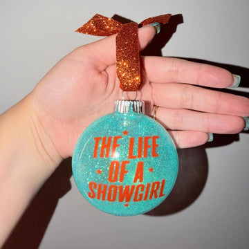 T-Swift The Life of a Show Woman custom disc Ornament!