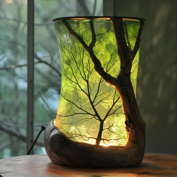 “Enchanted Forest” Nature-Inspired Ambient Lamp