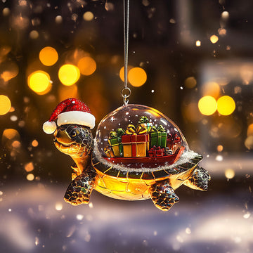 Christmas Turtle Ornament – Bring Ocean Magic to Your Holiday Tree