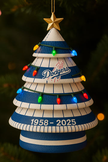 Los Angeles Dodgers Christmas Tree Decorations