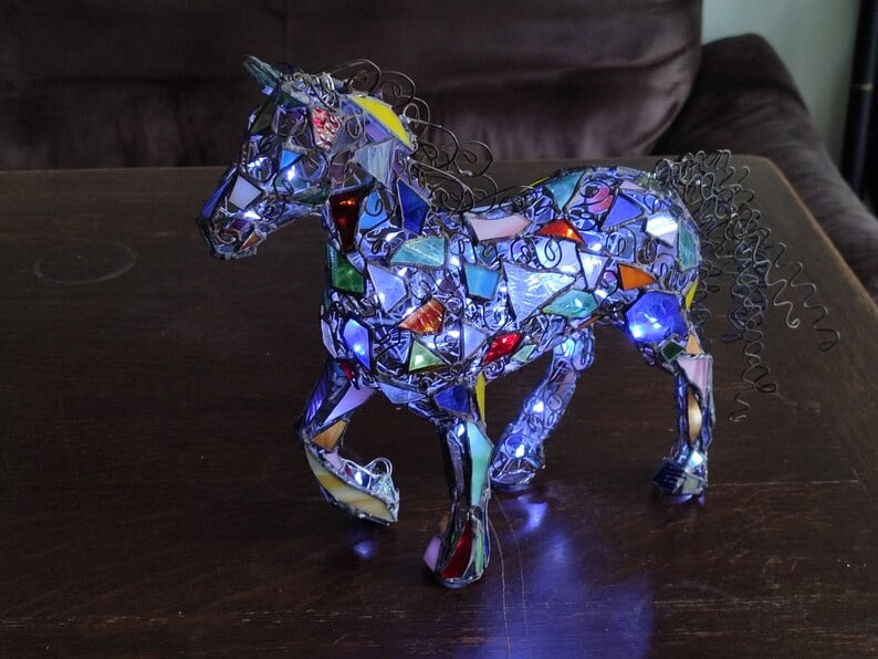 Horse Figurine Night Light