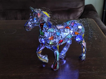 Horse Figurine Night Light