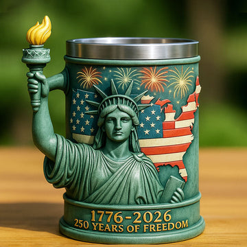 US 250th Anniversary Liberty Torch Mug