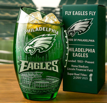 Eagles Football Whiskey Glass