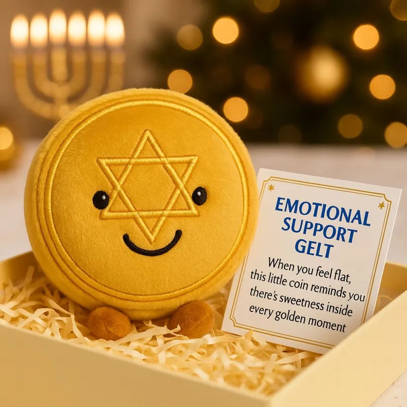 Hanukkah Emotional Support Plush