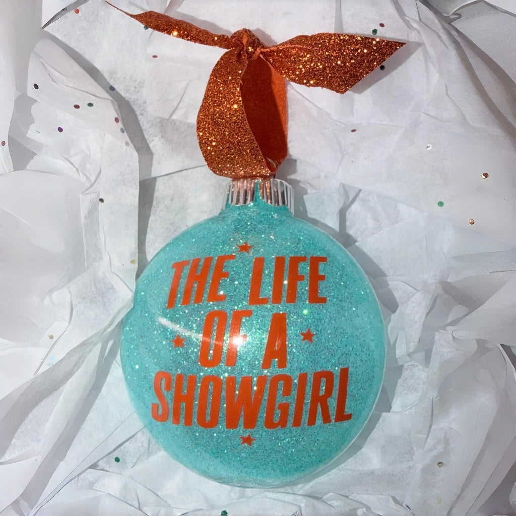 T-Swift The Life of a Show Woman custom disc Ornament!