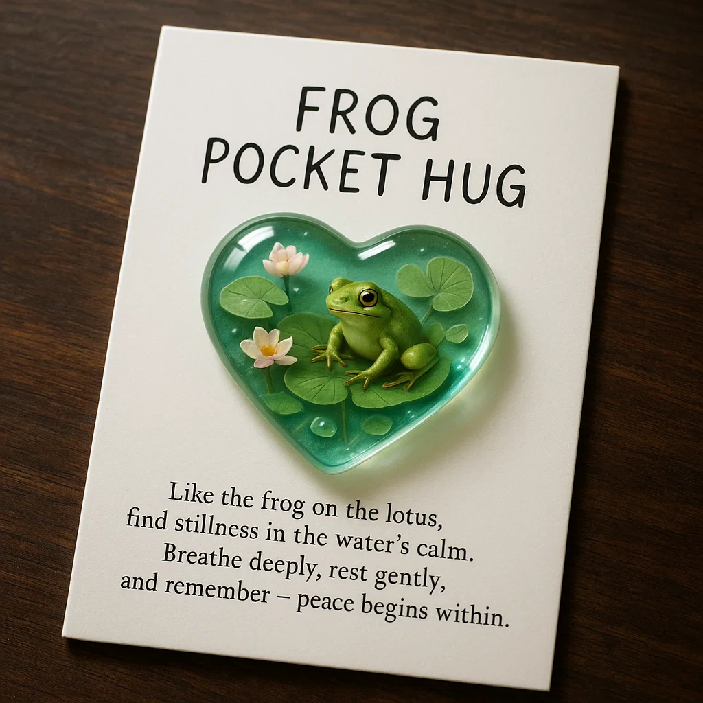 Frog Pocket Hug