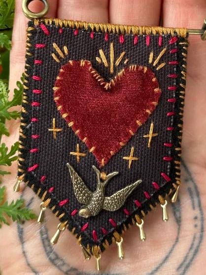 Handmade Hope's Protection Pocket with Rosemary– Carry Hope and Protection Everywhere