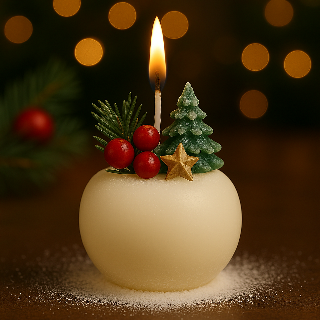 Sweet Shaped Christmas Candles