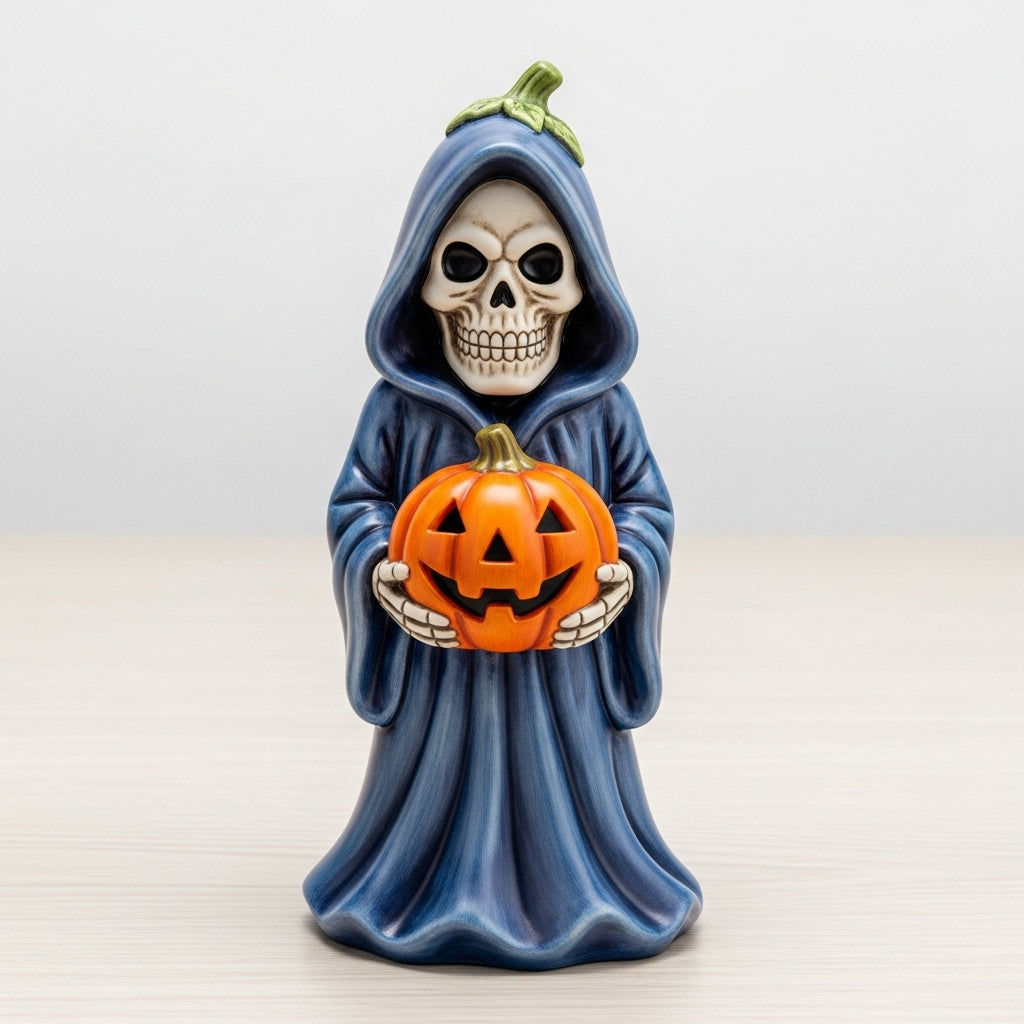 Mystical Pumpkin Keeper Halloween Decor