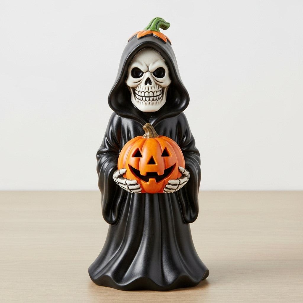 Mystical Pumpkin Keeper Halloween Decor