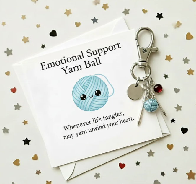 Christmas Gift--Emotional Support Yarn Ball Pocket Gift