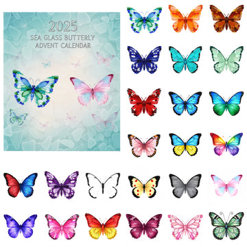 2025 Sea Glass Butterfly Advent Calendar