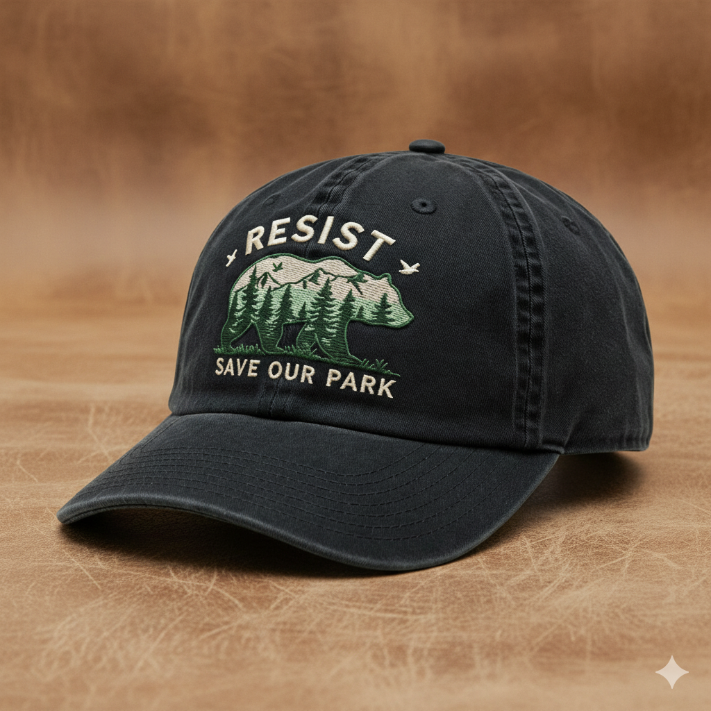 "Save Our Parks" Baseball Cap