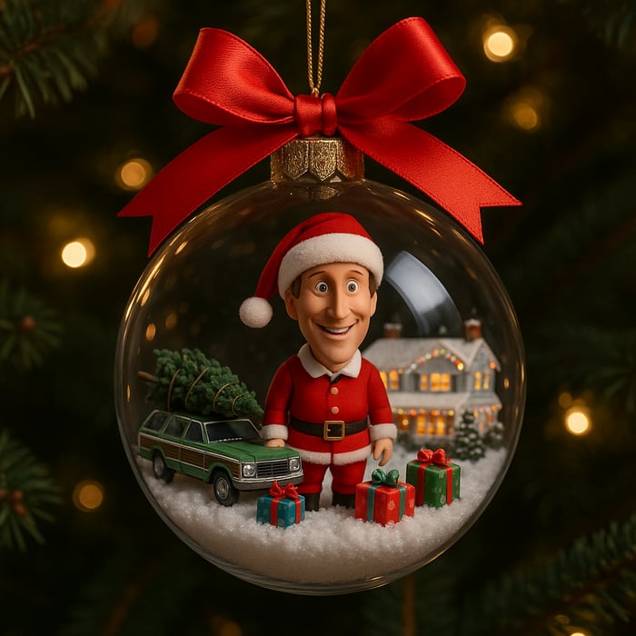 2025 Crazy Christmas Vacation Ornaments