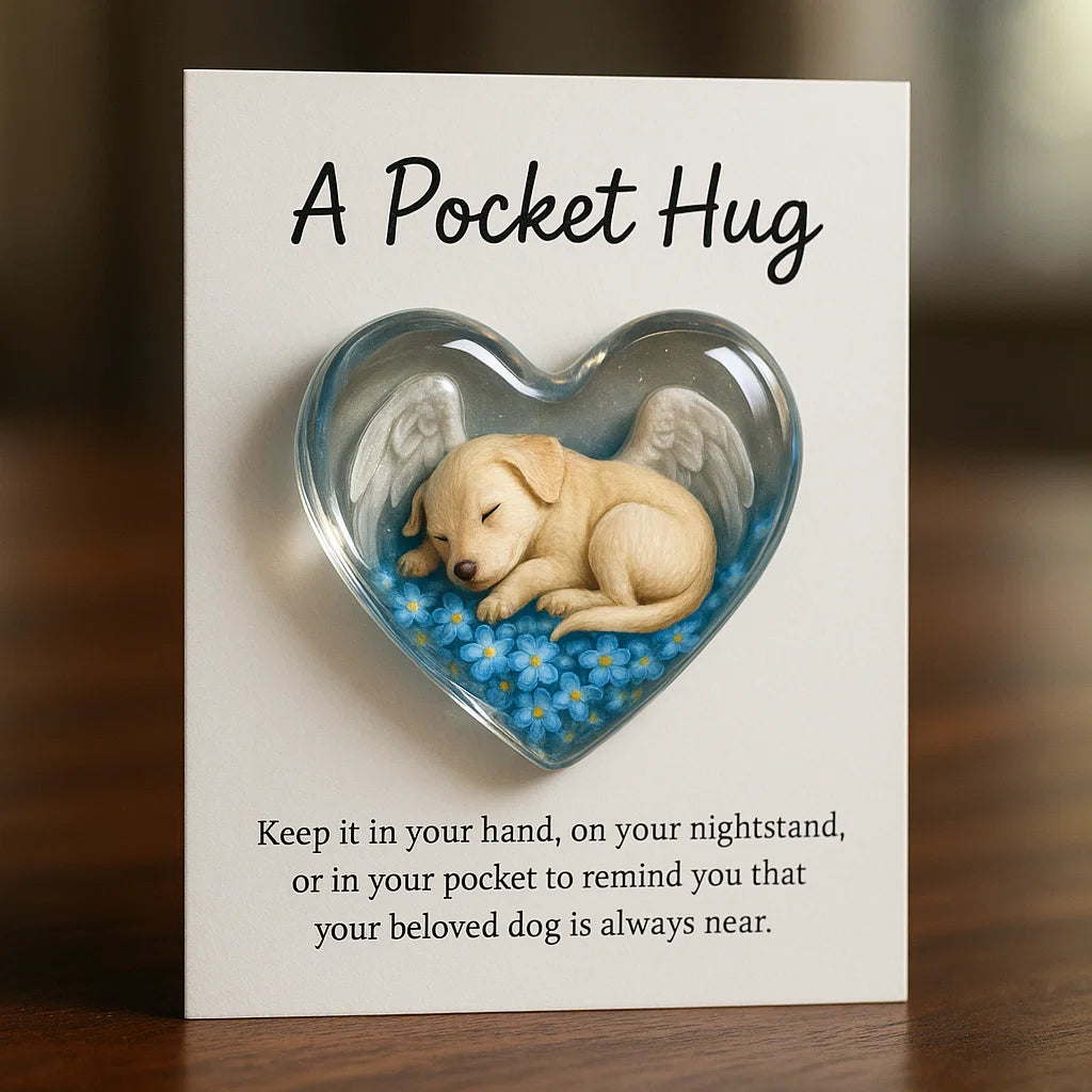 Dog Memorial Pocket Hug