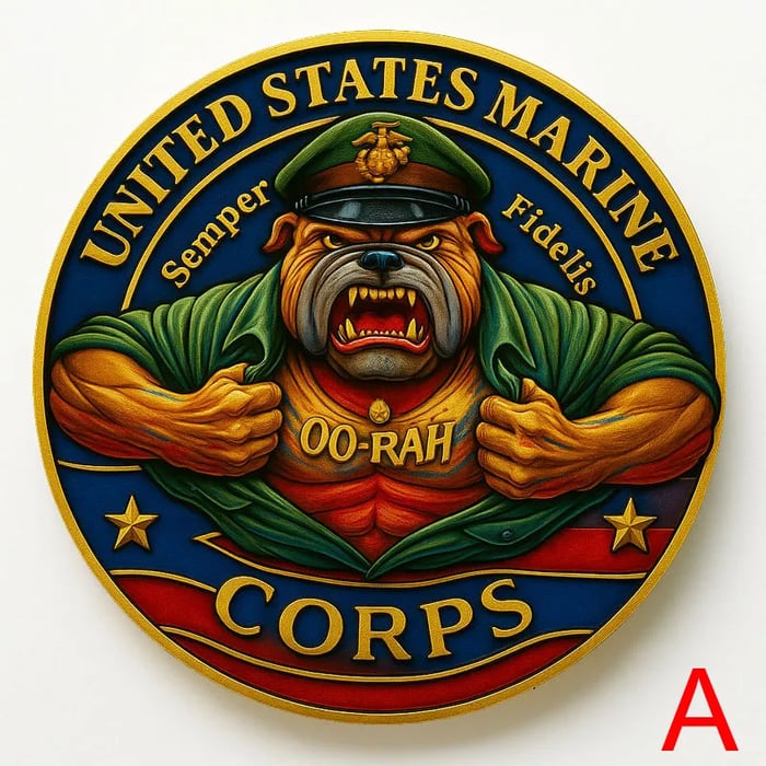 USMC Devil Dog Coin