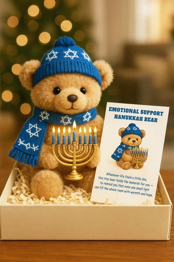 Emotional Support Hanukkah Bear