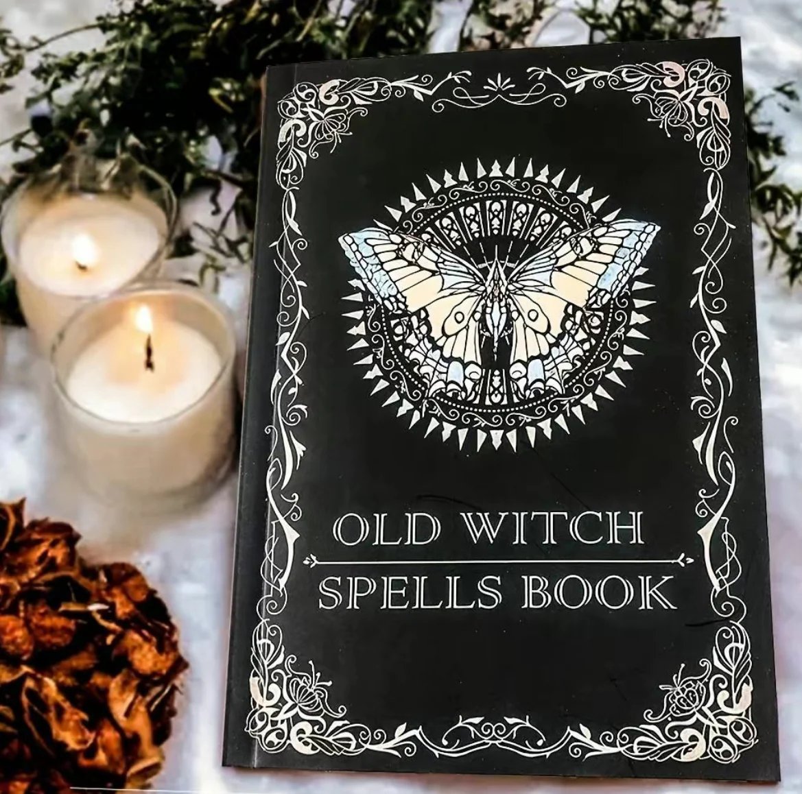Hardcover & Durability Line-The Book Of Ancient Witch craft harnessing magic, intuition, and spiritual power