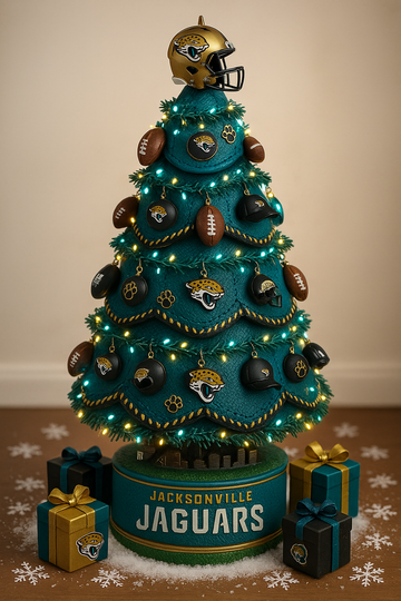 Jacksonville Jaguars Holiday Tree